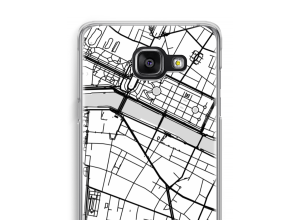 Put a city map on your Samsung Galaxy A5 (2016) case