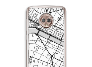 Put a city map on your Motorola Moto G6 case