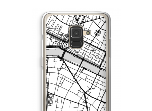 Put a city map on your Samsung Galaxy A8 (2018) case