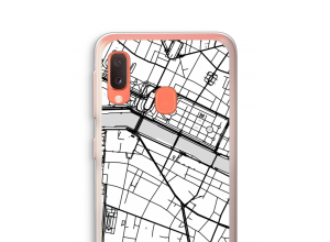 Put a city map on your Samsung Galaxy A20e case