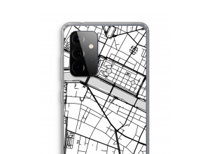 Put a city map on your Samsung Galaxy A72 case