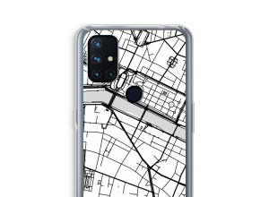 Put a city map on your OnePlus Nord N10 5G case