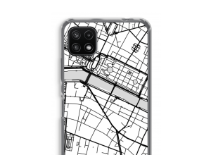 Put a city map on your Samsung Galaxy A22 5G case