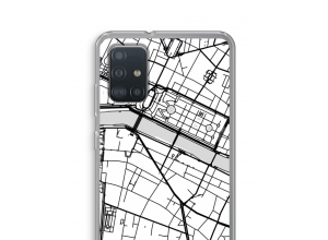Put a city map on your Samsung Galaxy A52s 5G case