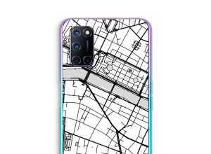 Put a city map on your Oppo A92 case