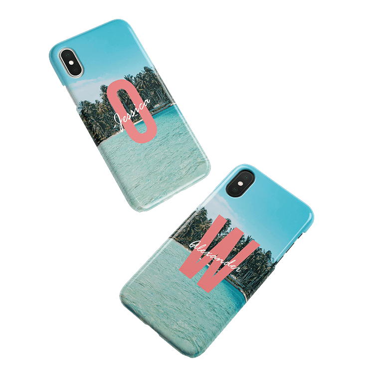 Put your monogram on a Samsung Galaxy S5 smartphone case